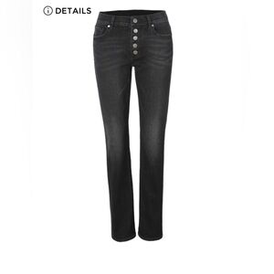 CAbi Button Fly Jeans (Straight Fit)